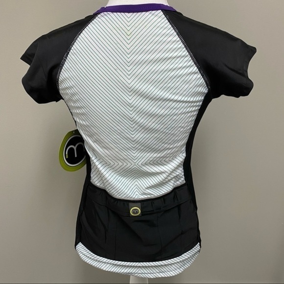 Moxie Cycling Co Multi Color Block Tee Shirt - Picture 3 of 11